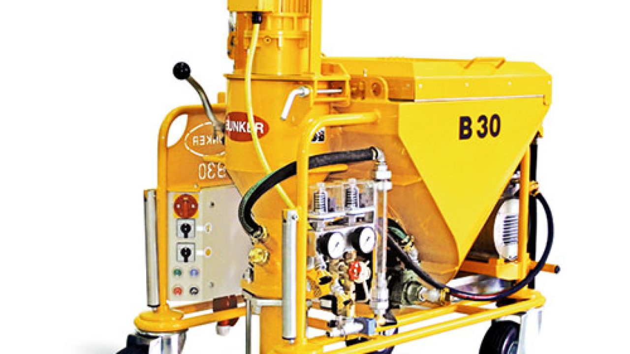 Noleggio Intonacatrice Bunker modello B30 Trifase