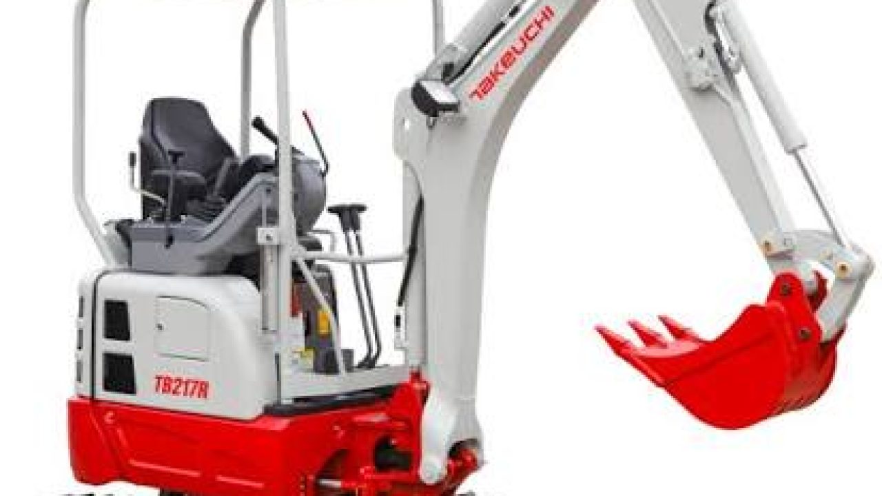 Noleggio miniescavatore Takeuchi TB217R
